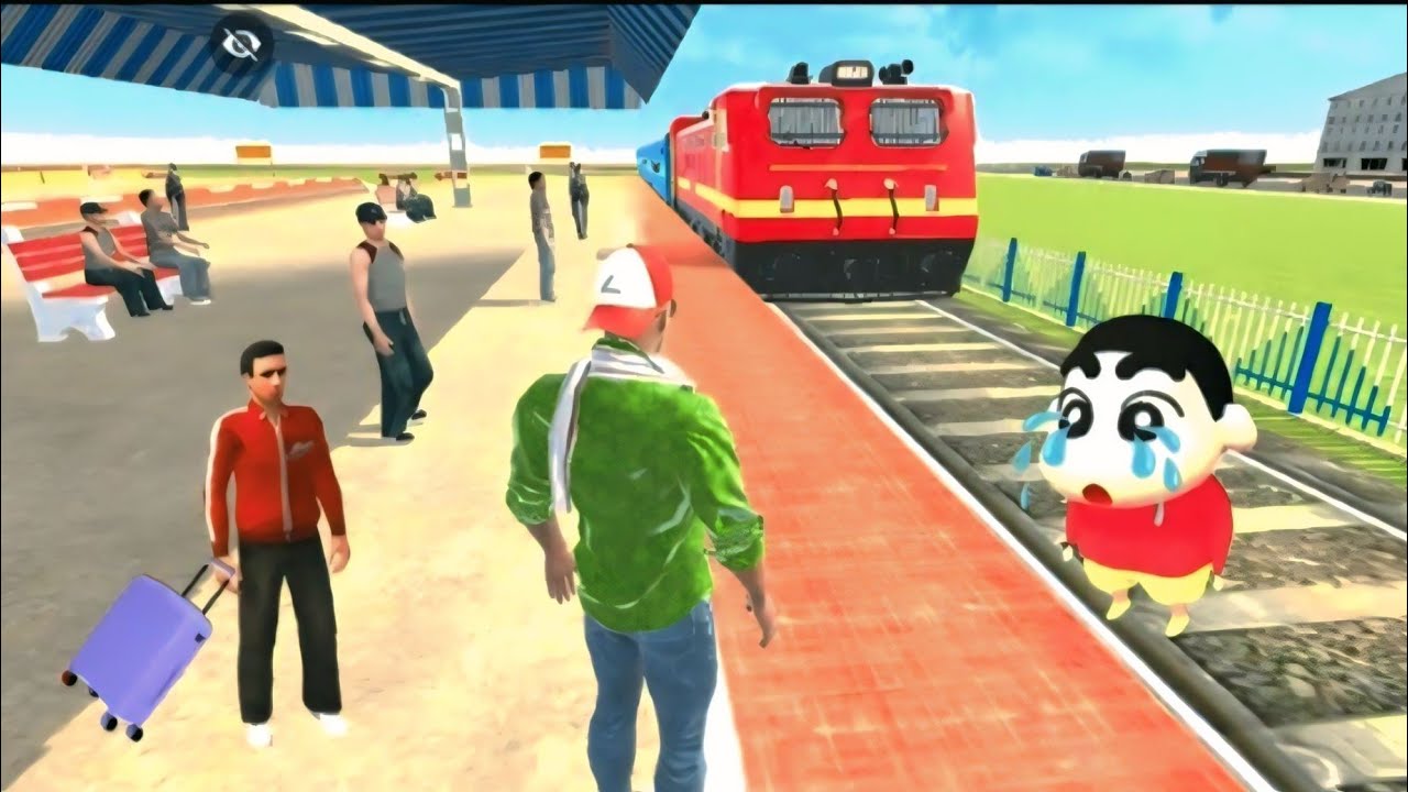 New Train & Railway Station New Update 💥🤩 Indian Thift Auto Simulator 💥😍