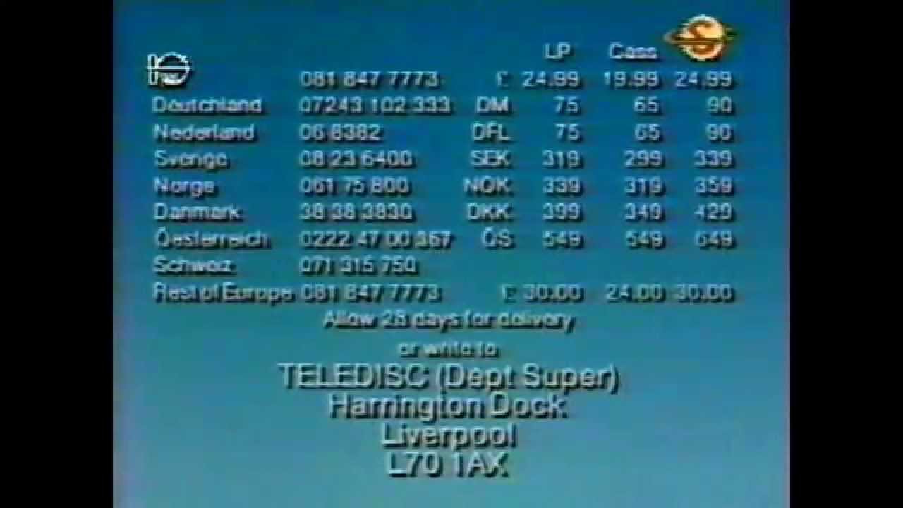 Super Channel 1991-Back in time-Pop History