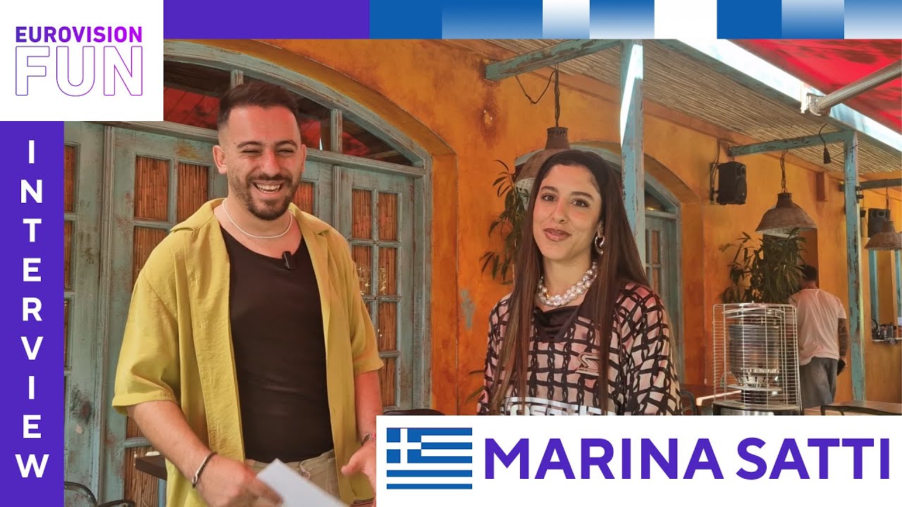 Interview with Marina Satti - Greece 2024  | EurovisionFun