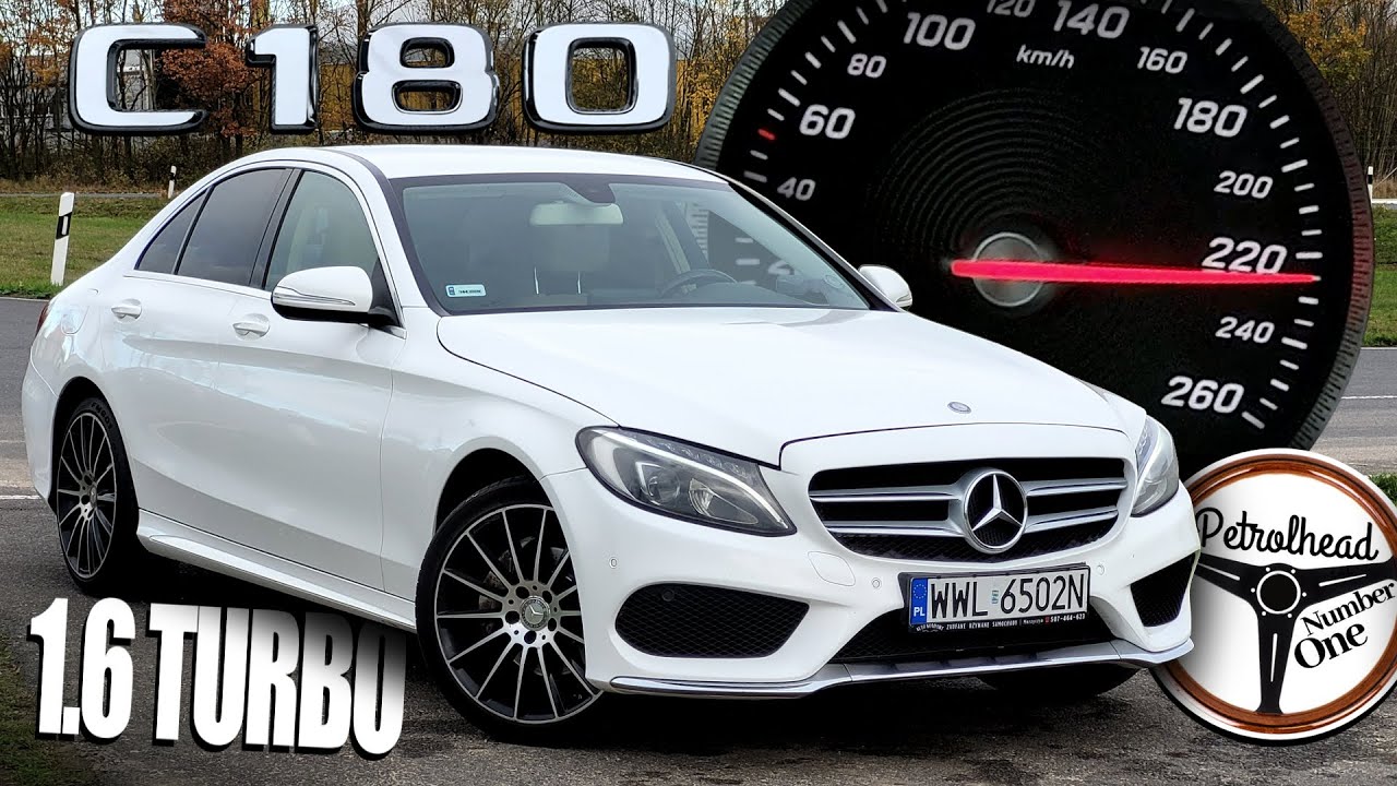 2015 Mercedes C180 (156 KM) | V-MAX, 0-100 km/h, Prezentacja, Test, AUTOBAHN. | 4K