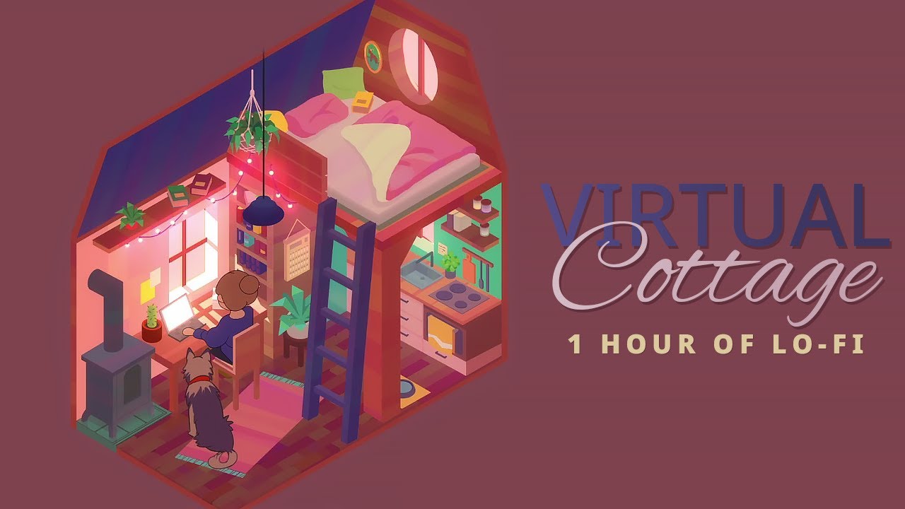 Cosy Cottage Lo-Fi 1 Hour | Virtual Cottage