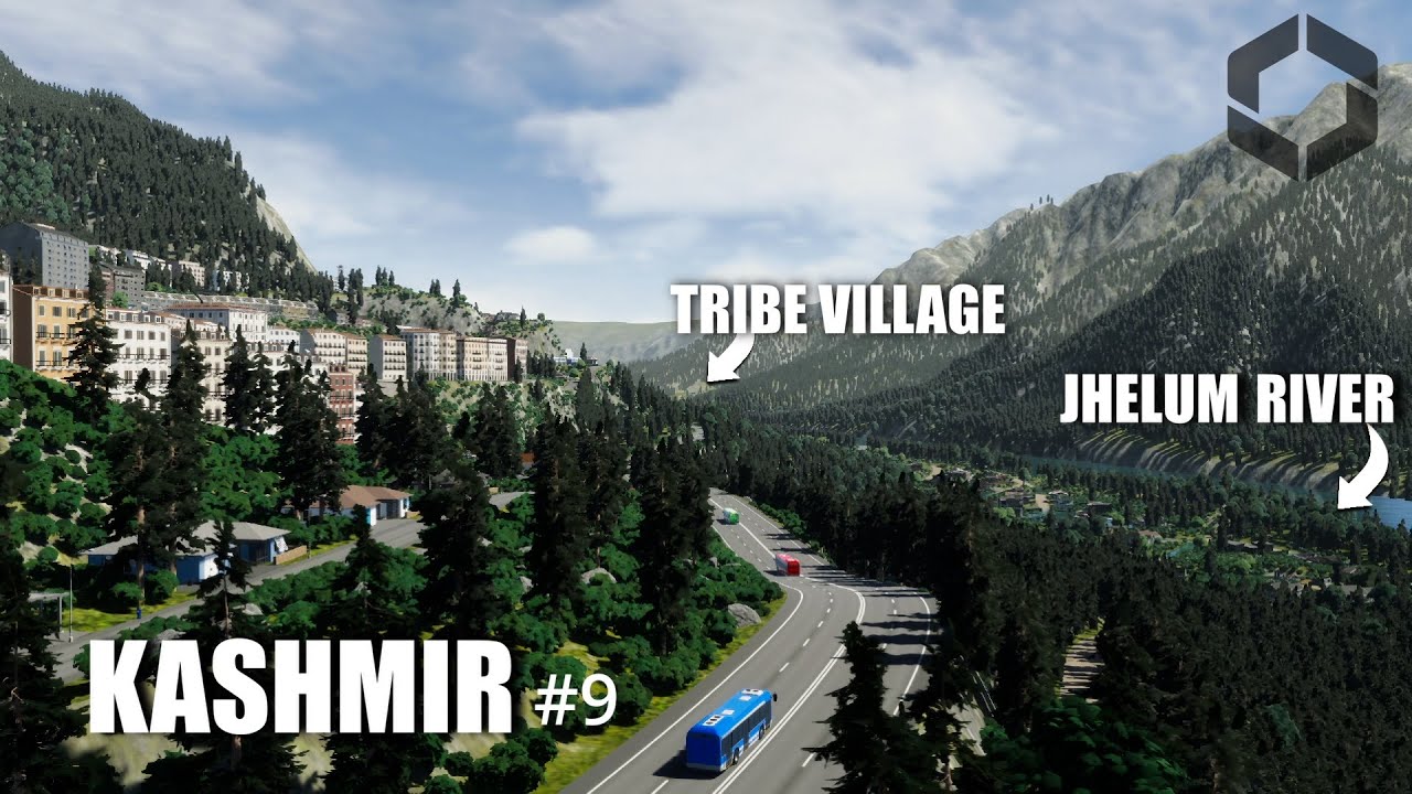 Building Kashmir’s Mountain Valley in Cities Skylines 2 | Ep 9