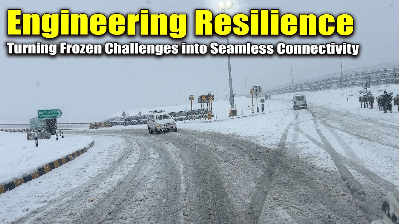 Turning Frozen Challenges into Seamless Connectivity | Zojila Tunnel | Megha Engineering