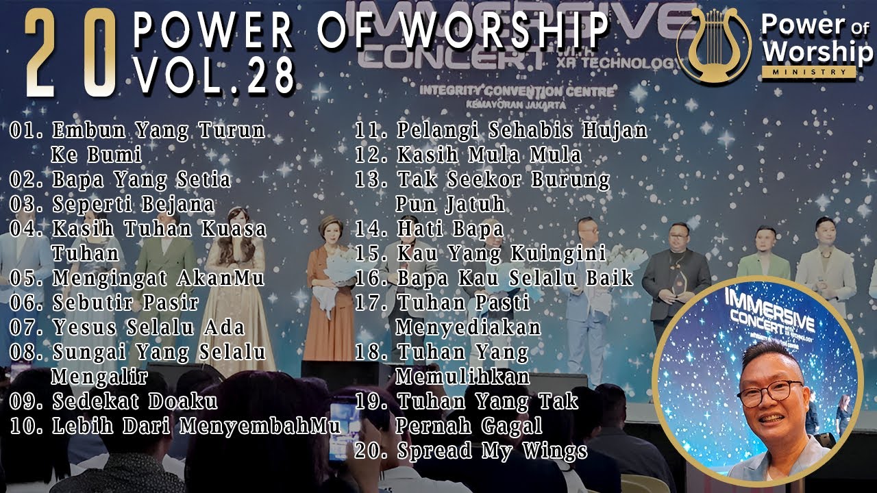 Album 20 POWER OF WORSHIP VOL 28 - kompilasi lagu-lagu terbaik karya Jonathan Prawira
