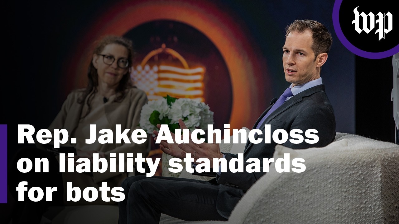Rep. Jake Auchincloss (D-Mass.) on AI energy equation, guardrails and competitiveness