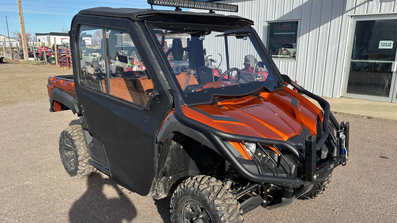 2021 Yamaha Viking 700 Ranch Edition with Curtis Cab and tons of Extras!