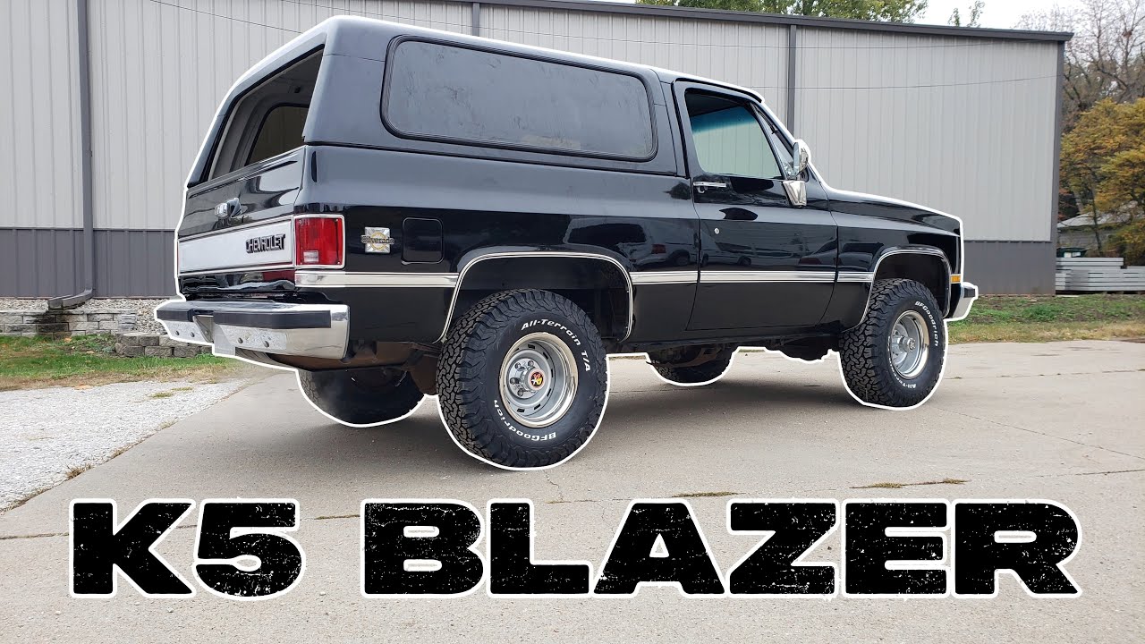ABANDONED Chevy BLAZER Back From The DEAD!  Part 3 of The 1987 k5 Restoration!! Exterior is DONE!