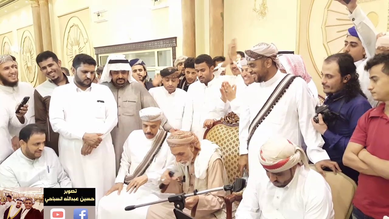 افراح آل عثمان الشاعر احمد بن مسود الحميقاني كلمات مهداه للشيخ : عبدالكريم صالح في عرس ولده حسين