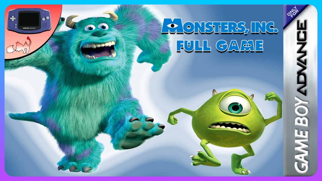 Monsters, Inc. Full Game Longplay (GBA)
