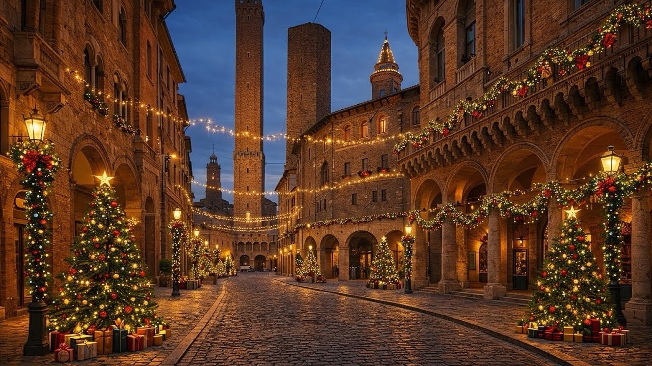 Bologna Italy - 4K HDR Walking Tour 