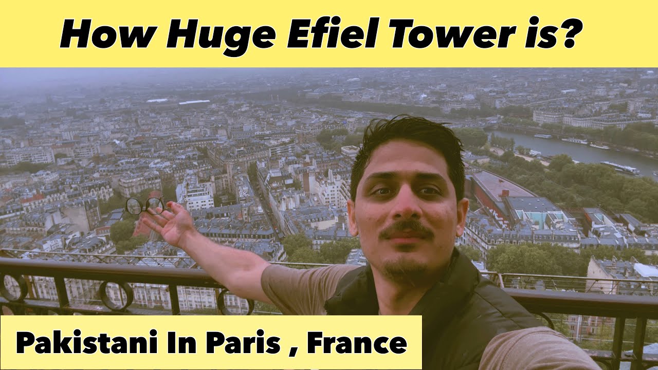 Things You Dont Know About Eiffel Tower😮| Solo Pakistani 🇵🇰 In Paris 🇫🇷 |Efiel Tower Tour Vlog 2025