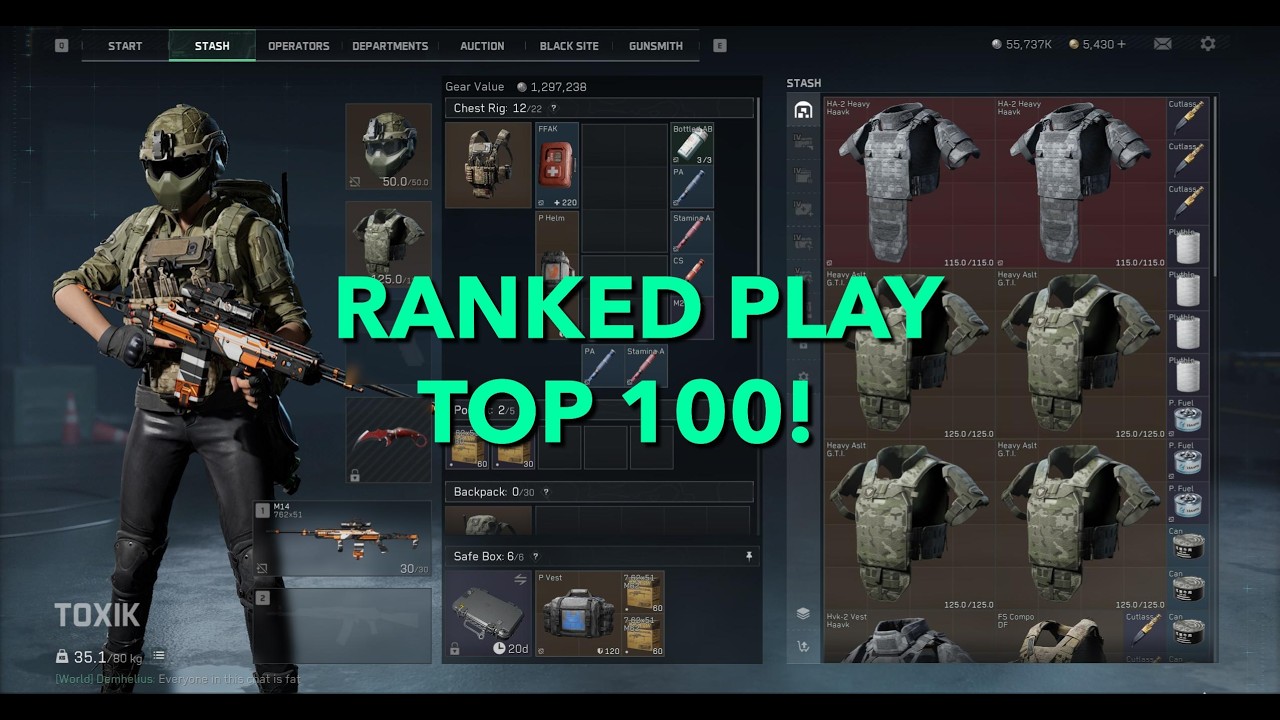 Delta Force Operations... What it's Like Playing in Top 100! - PvP Montage #2