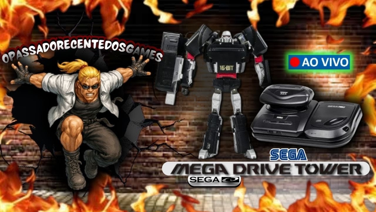 MEGA DRIVE  AO VIVO!