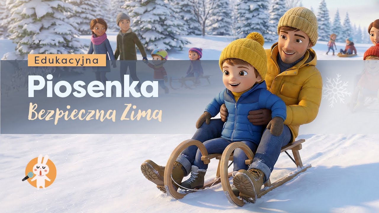 ❄️ Bezpieczna Zima | FERIE PEŁNE ZABAWY | Wesoła piosenka dla dzieci | Przedszkole i szkoła