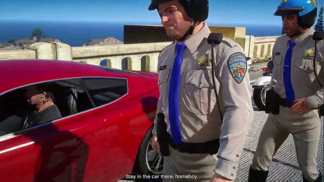 GTA V ENHANCED MISSION MICHAEL I FOUGHT THE LAW...