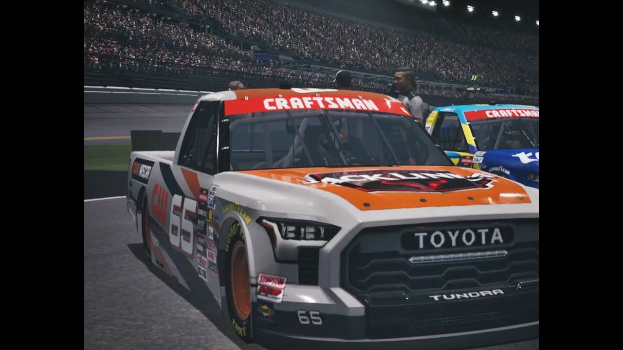 NASCAR 25  - Truck Series Daytona [Jay Franks' Debut is Chaotic!]