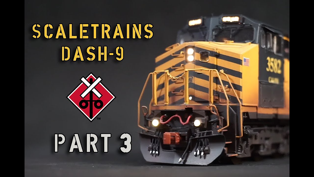 Building A ScaleTrains Dash 9 Pt 3 | Weathering & Reassembly
