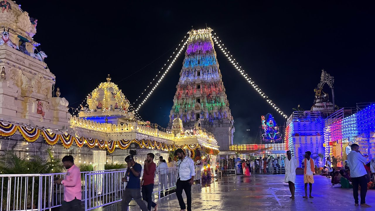 Deepavali Jatra festival special MM Hills 2025 lighting decoration, Sri Maala, Maheswara Swamy