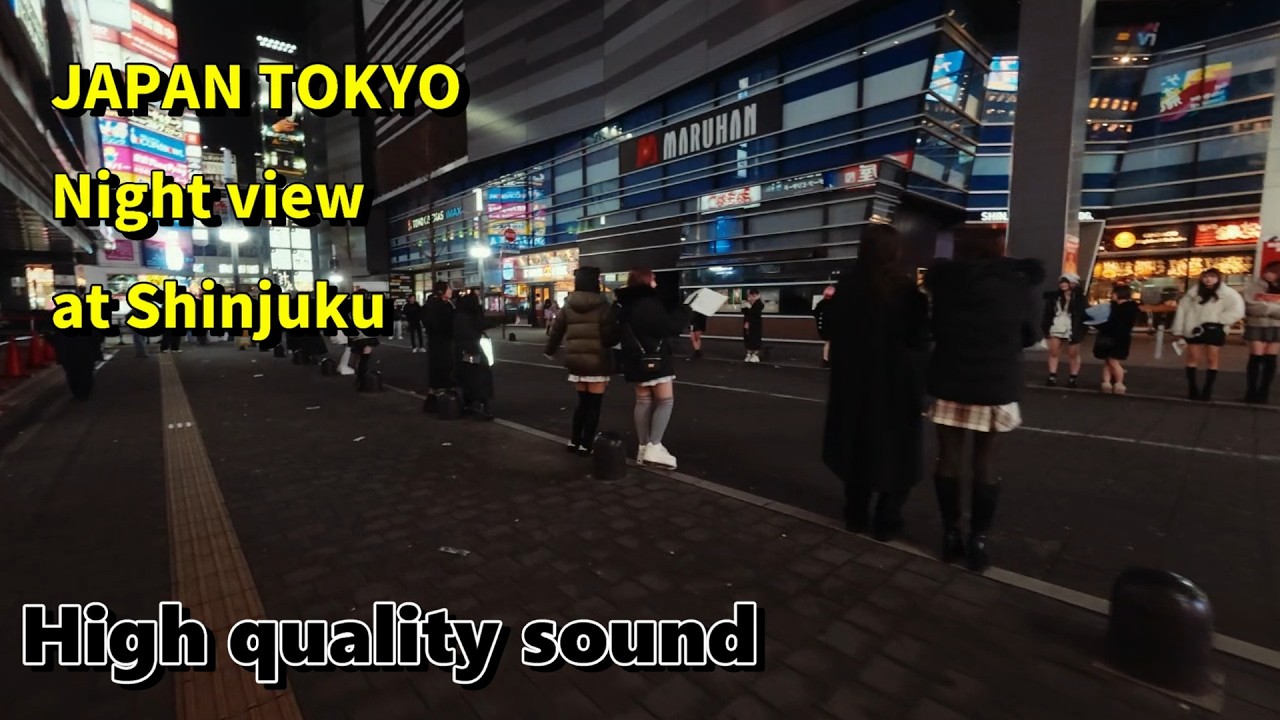 【深夜の新宿駅周辺 歌舞伎町】JAPAN TOKYO Shinjuku Midnight View【東京】 | Tokyo Walk