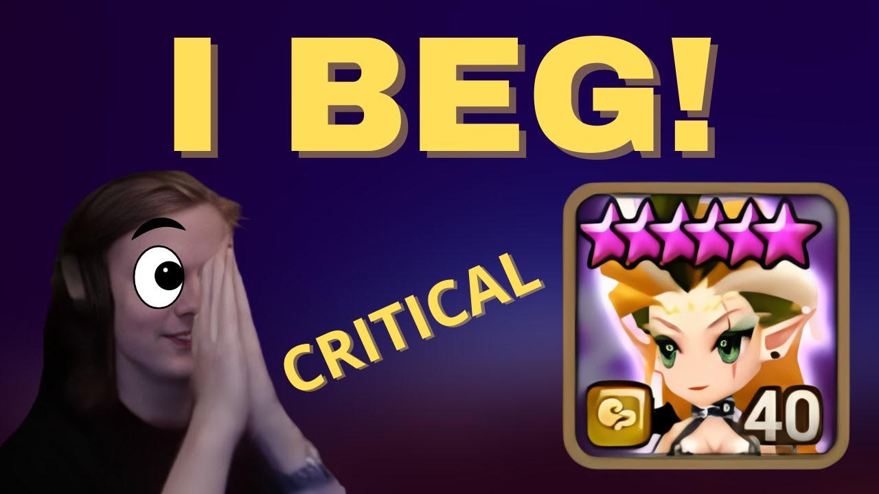 PLEASE DON'T CRIT ETHNA! (Summoners War)