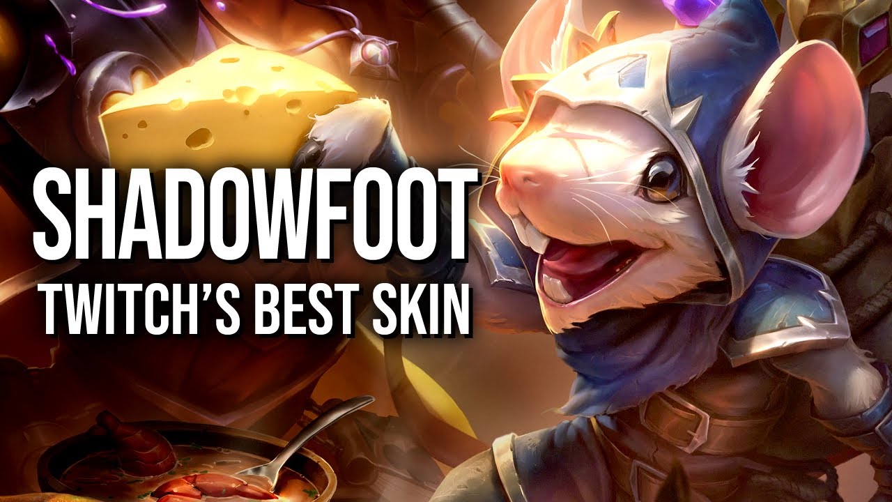 Twitch Shadowfoot is the best one, I am right, no arguments || skin quick review #shorts