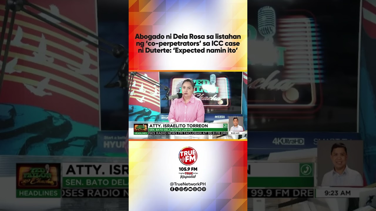 Abogado ni Dela Rosa sa listahan ng ‘co-perpetrators’ sa ICC case ni Duterte: ‘Expected namin ito’