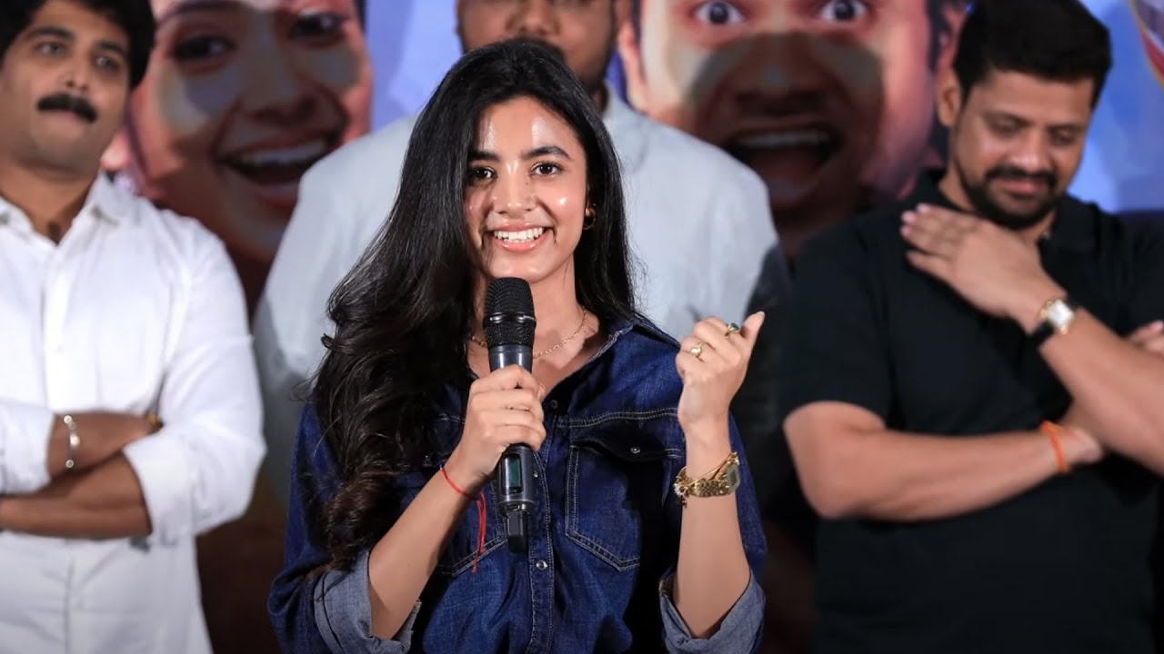 Shivani Nagaram Speech @ Little Hearts Movie Song Launch Manastars