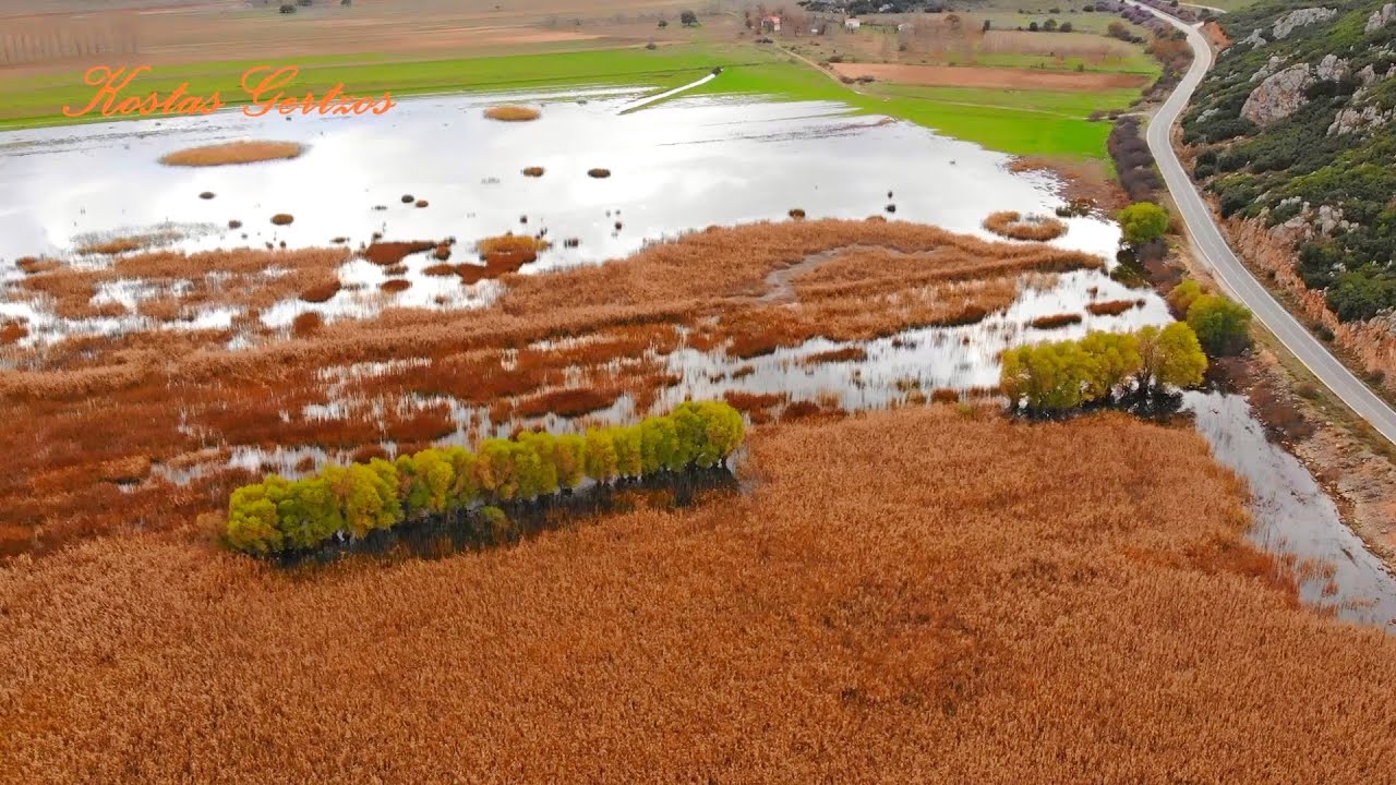 ΛΙΜΝΗ ΣΤΥΜΦΑΛΙΑ, ΚΟΡΙΝΘΙΑ (DRONE). STYMPHALIA LAKE, CORINTH, GREECE.