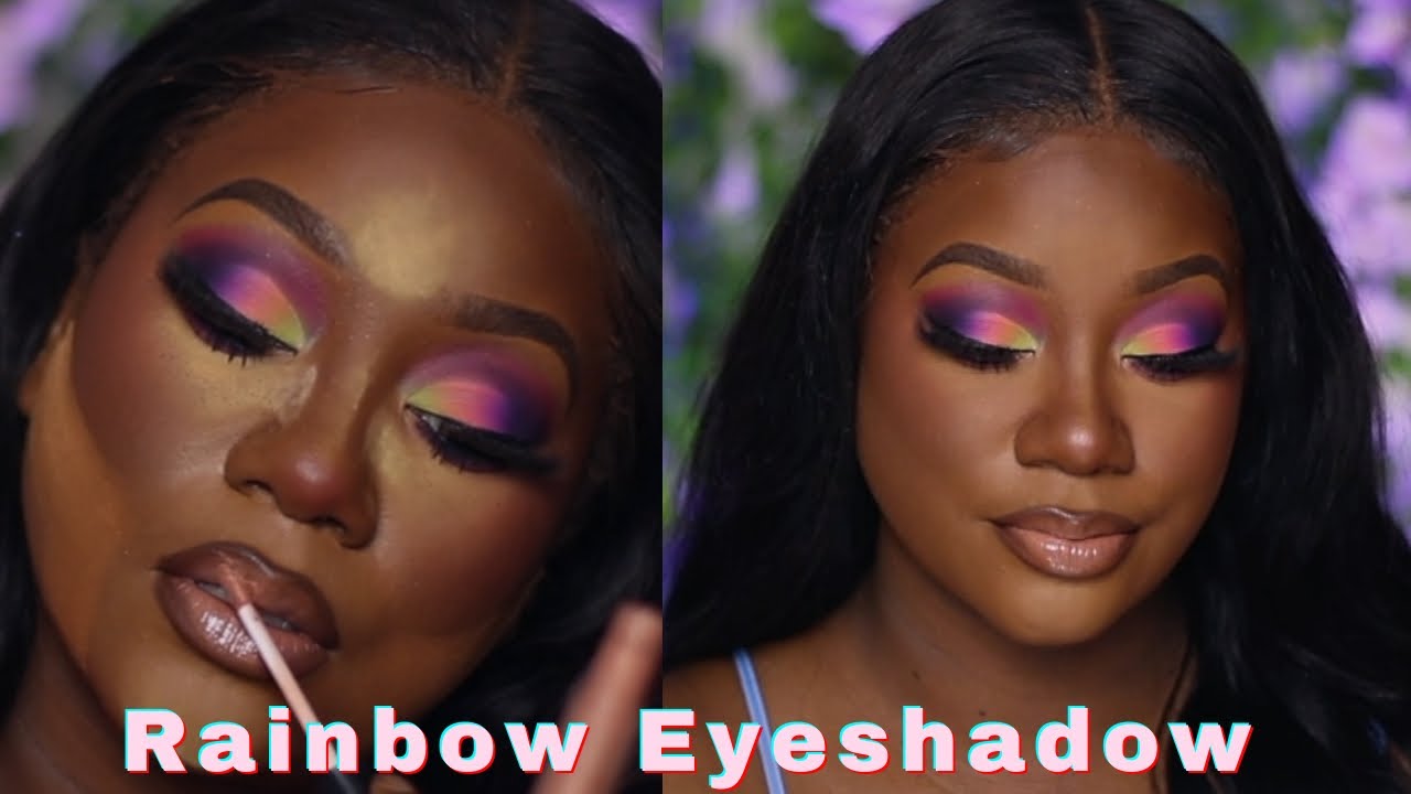 RAINBOW EYESHADOW TUTORIAL | COLORFUL EYESHADOW FOR HOODED EYES