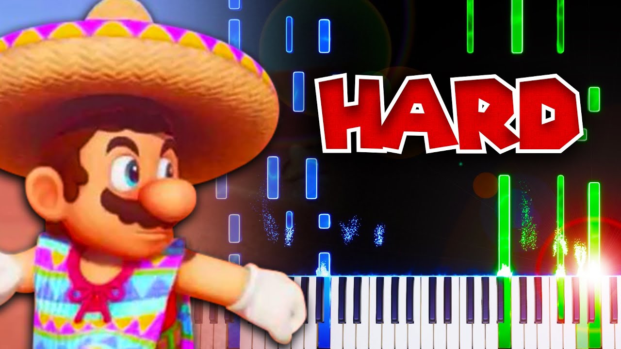 Tostarena Ruins (from Super Mario Odyssey) - Piano Tutorial