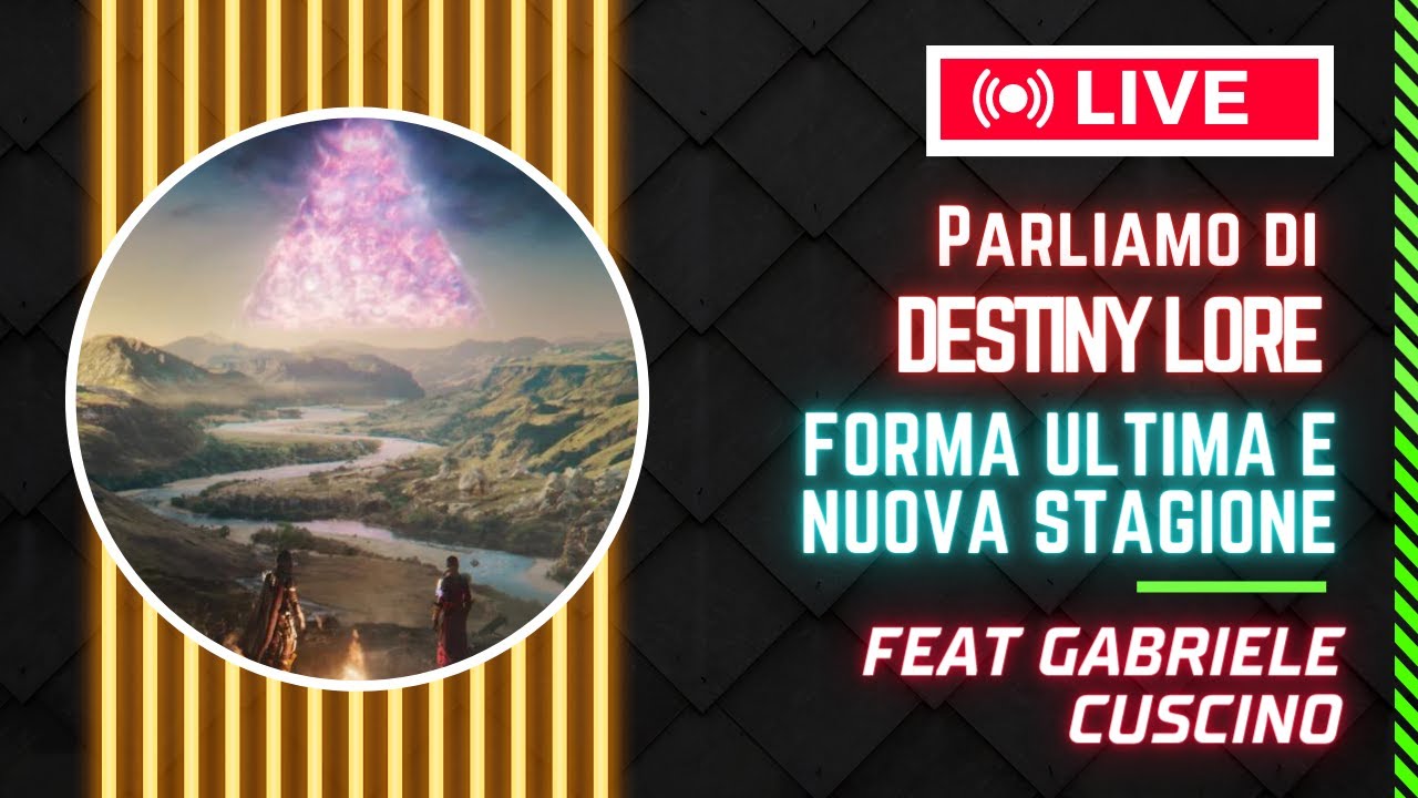 [LIVE] La Forma Ultima e Stagione del Profondo: chiacchere loristiche con Gabriele Cuscino