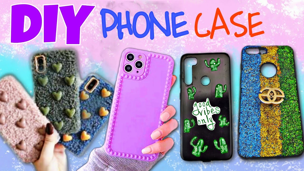 4 Super Easy and Cool DIY Phone Case Ideas - Cute and Cheap Phone Cover Designs To Make At Home