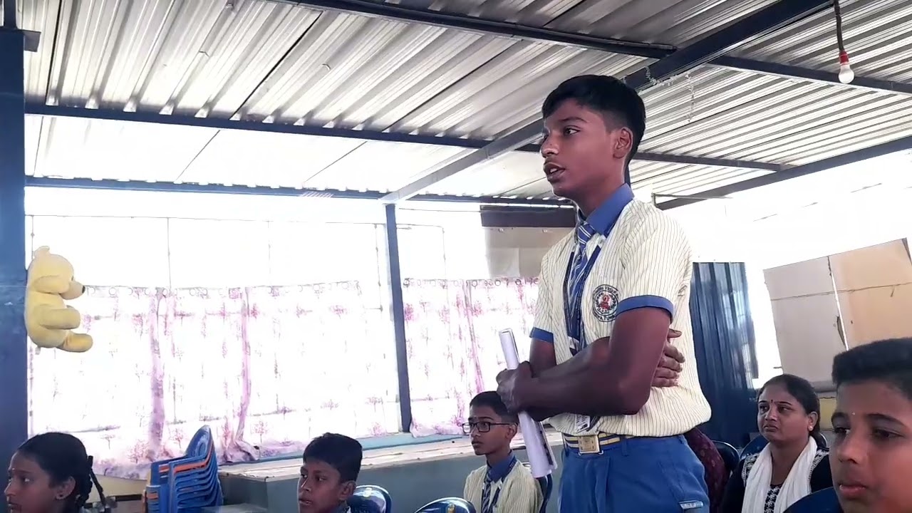 Seminar Programme by SVK 8th Std Students Subject: Maths #srivanithavidyakendra #school #seminar 
