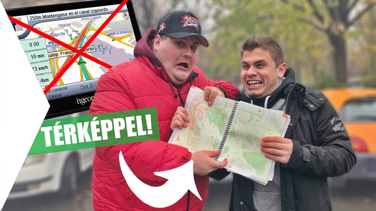 GPS helyett TÉRKÉPPEL KIHÍVÁS ISTIVEL! 😂