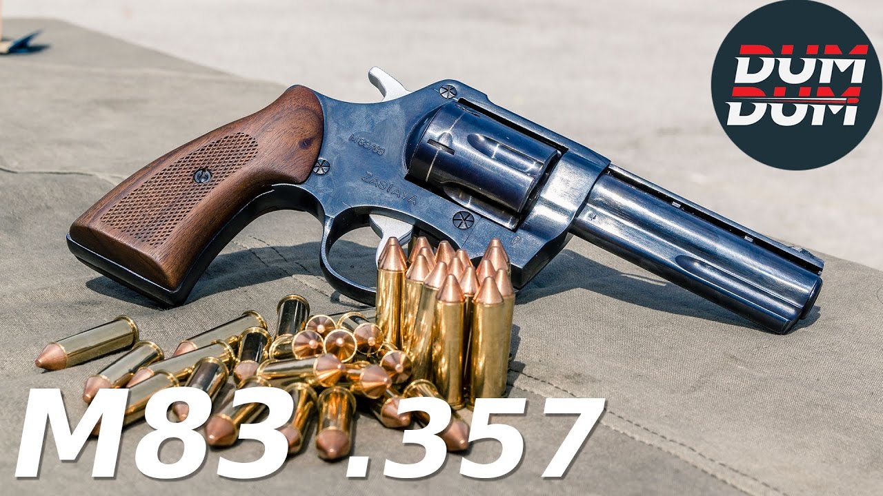 Zastava M83 .357 magnum opis revolvera (gun review, eng subs)