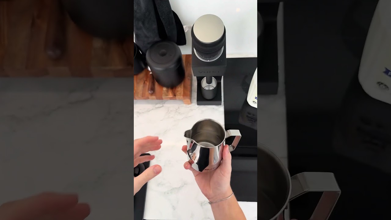 First coffee with an upgraded setup ☕️ #coffee #asmr #pov