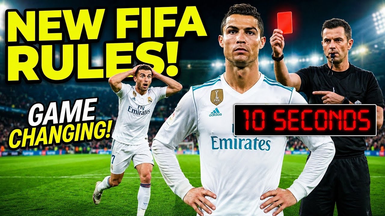 Football is Changing! 🤯 2026 World Cup 10-Second Rule & VAR Updates