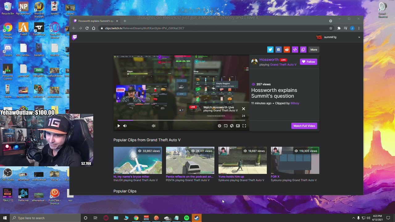 Summit1G Out of Context clip | Funny