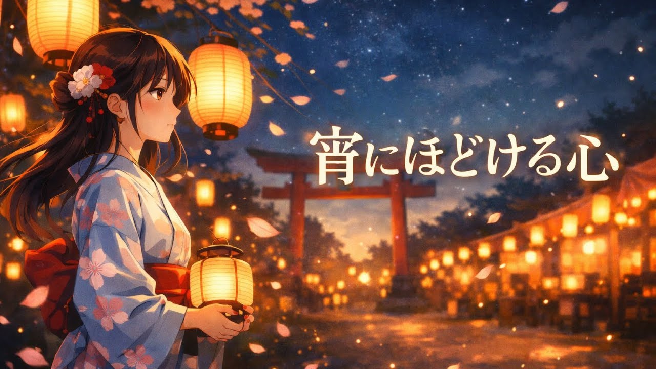 灯りが揺れる夜 | When the Lanterns Sway – Emotional J-Pop / Japanese Emo Pop(オリジナル曲)