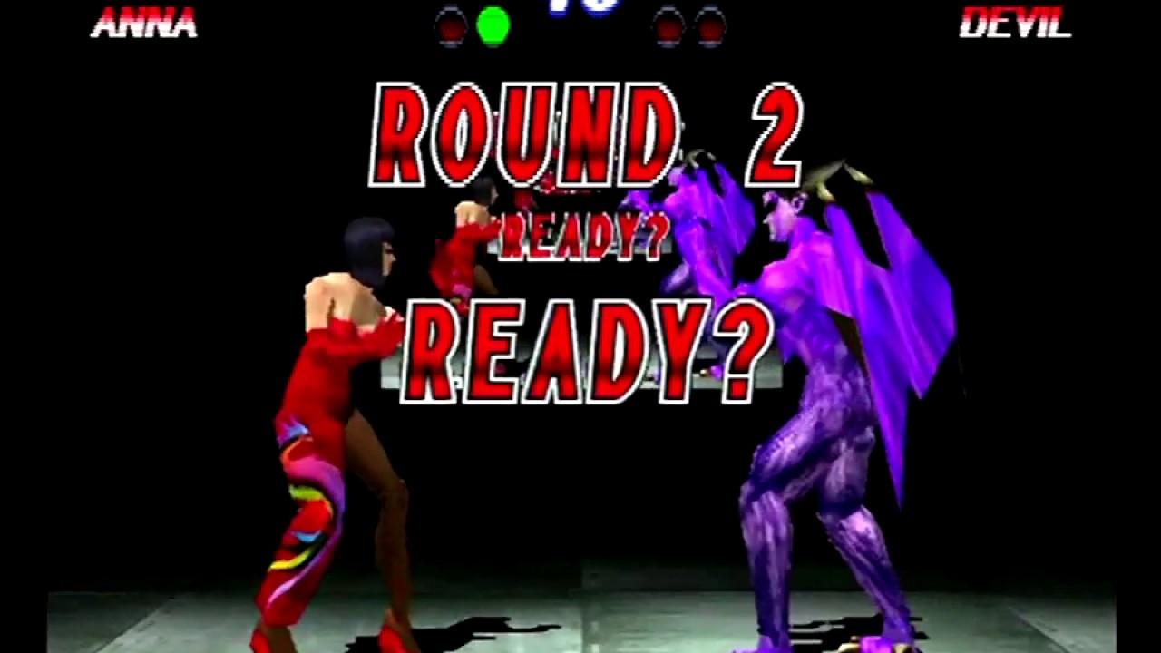 Tekken 2 (PlayStation) Arcade Mode as Anna