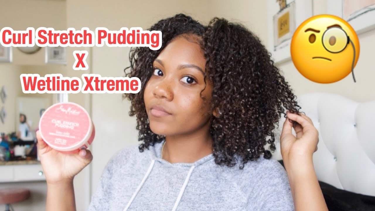 Wash N Go Combo Shea Moisture Curl Stretch Pudding + Wetline Xtreme