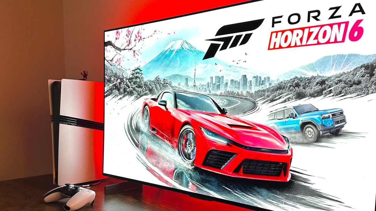 Forza Horizon 6 Looks Gorgeous on LG OLED C5 | PS5 Pro