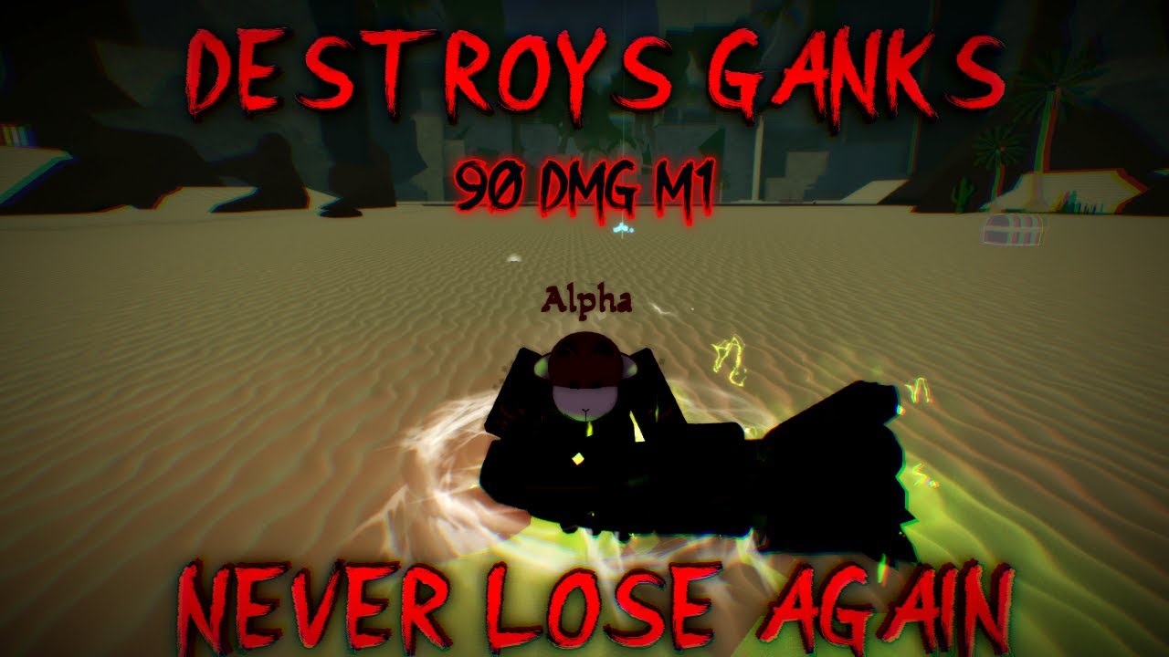 The best ganking build in deepwoken
