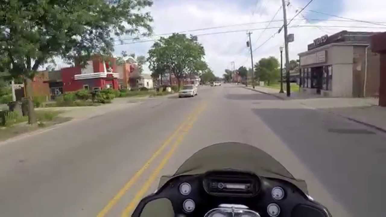 Riding Through Little Mexico in Joliet Illinois