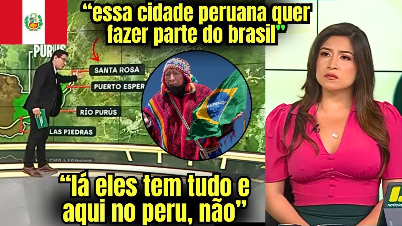 PERUANOS QUEREM SER ANEXADOS PELO BRASIL 