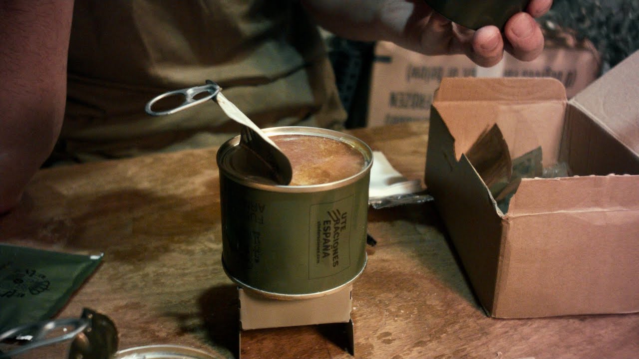 ASMR  Spanish military MRE