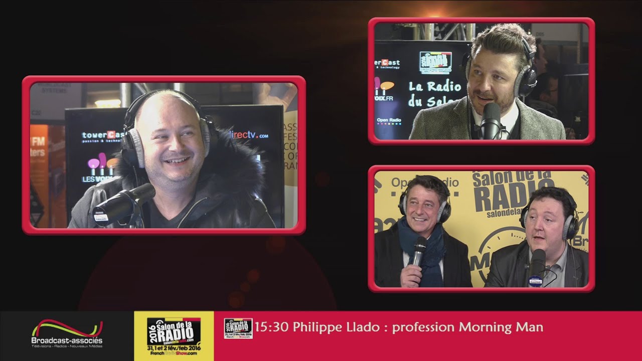 Bruno Guillon, Cauet et Pascal Gigot - Salon de la Radio 2016