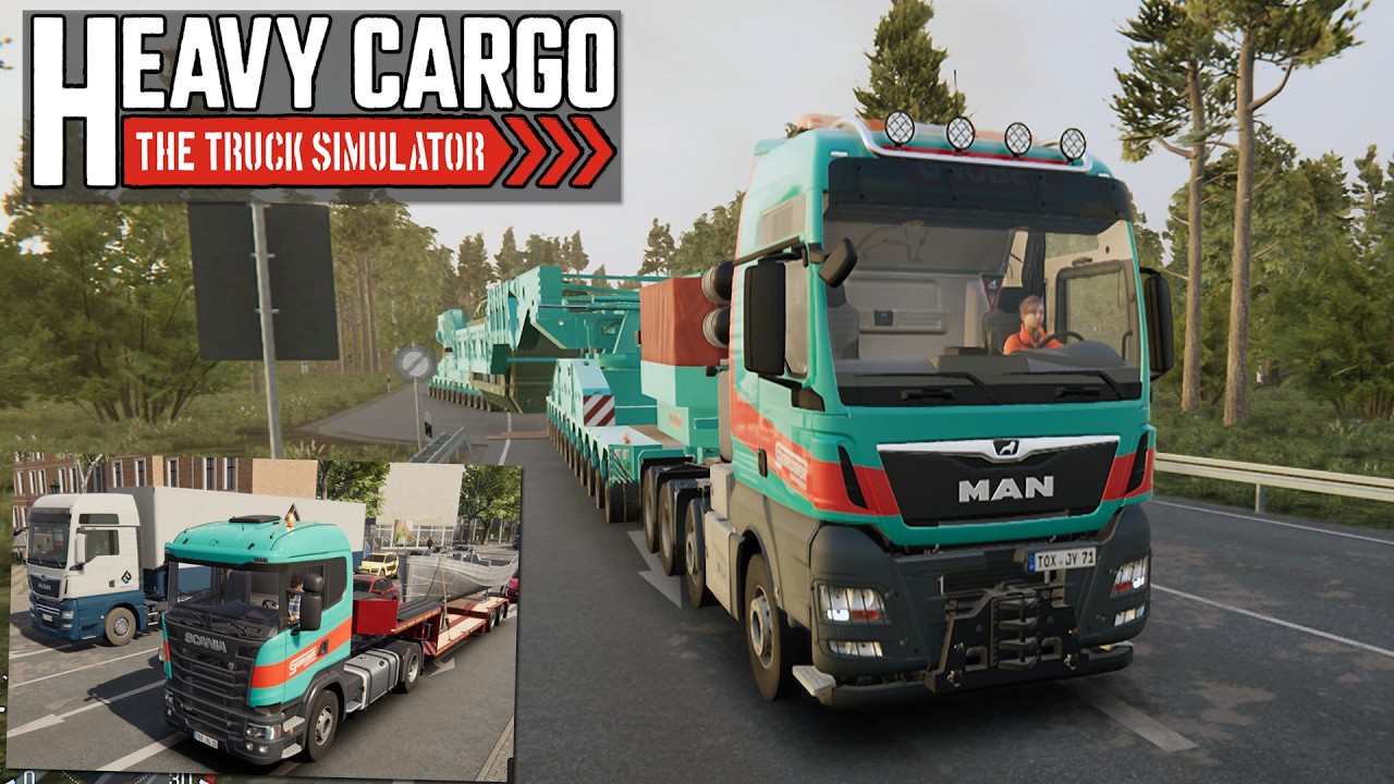 RIESIGES UPDATE f&uuml;r SCHWERTRANSPORT SIMULATOR ist da! Heavy Cargo The Truck Simulator Gameplay