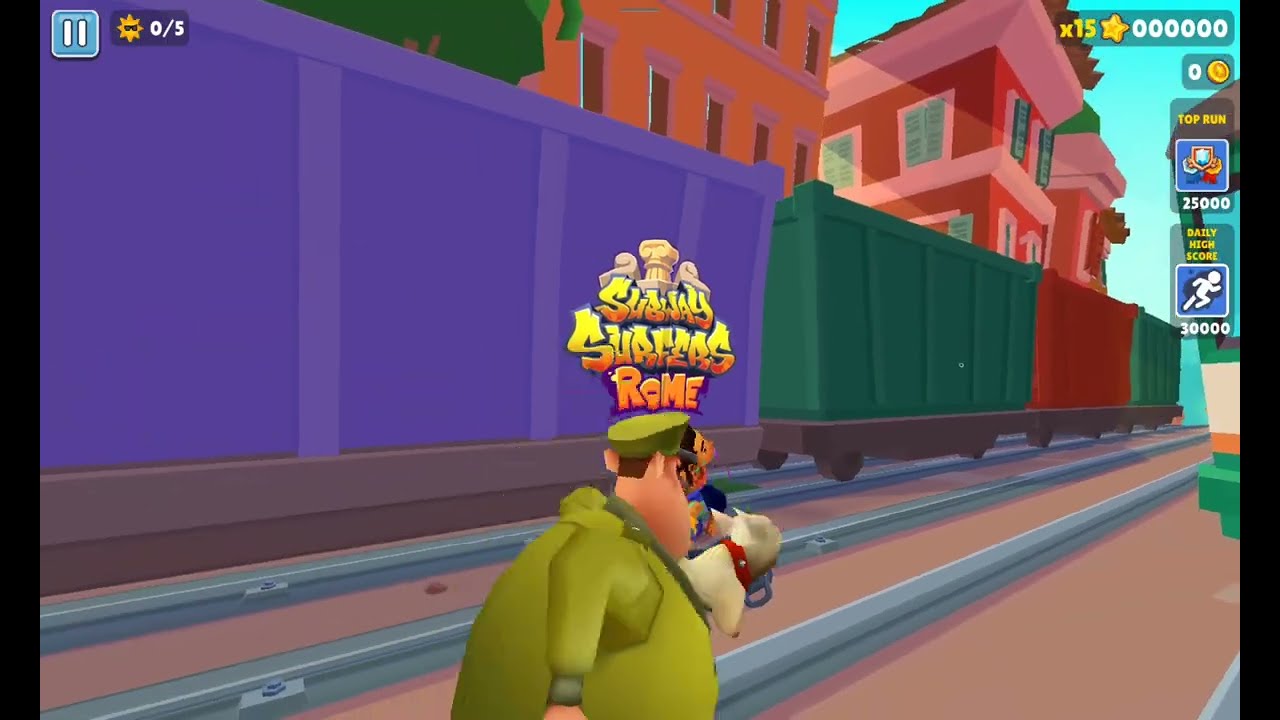 Subway Surfers gameplay 
