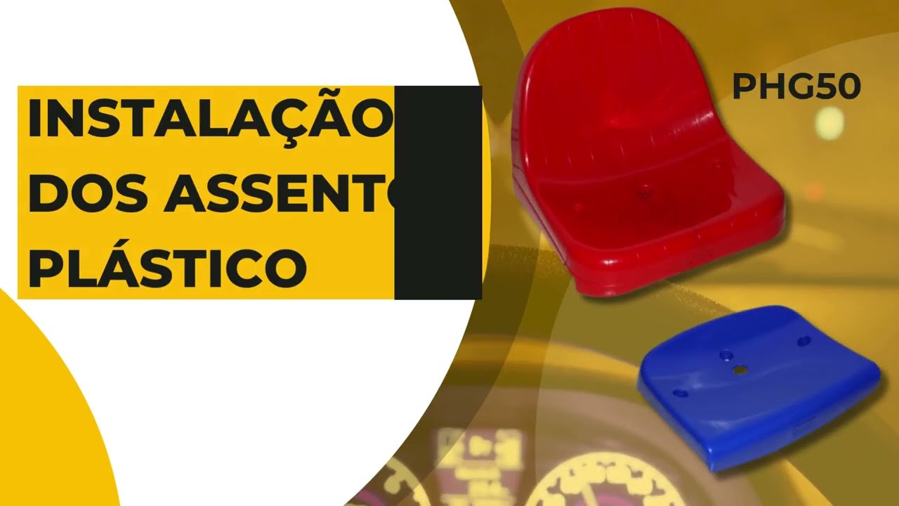 Instala&ccedil;&atilde;o de Assentos Esportivos - PHG50 e PHG51
